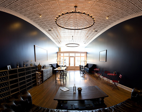 Maison Bleue Winery tasting room in Downtown Walla Walla