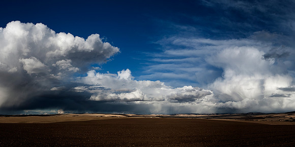 Clouds over the Walla Walla valley