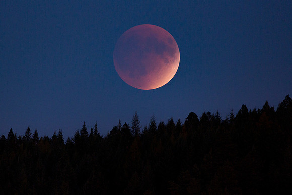 Super Blood-Moon 2015 Eclipse