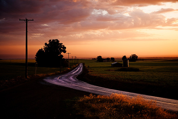 Sunset storm, Walla Walla