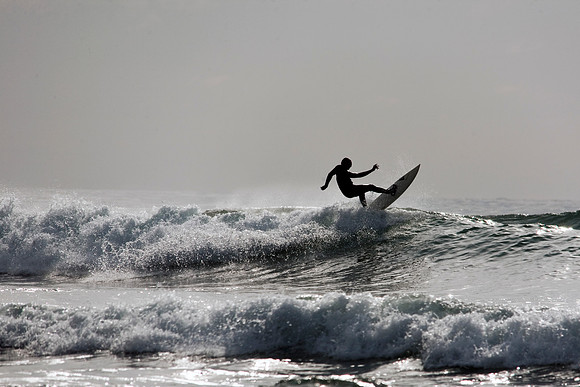 Surfer in San Diego